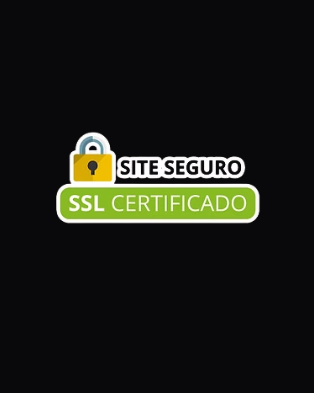 Site seguro — SSL certificado
